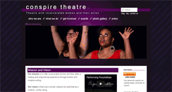 Desktop Screenshot of conspiretheatre.org